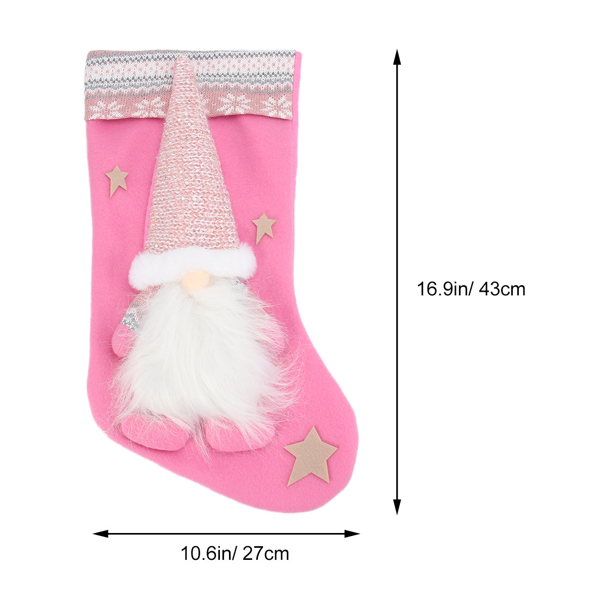 1Pcs Christmas Stocking Hangin - Christmas Stocking Hanging ulasan dan harga