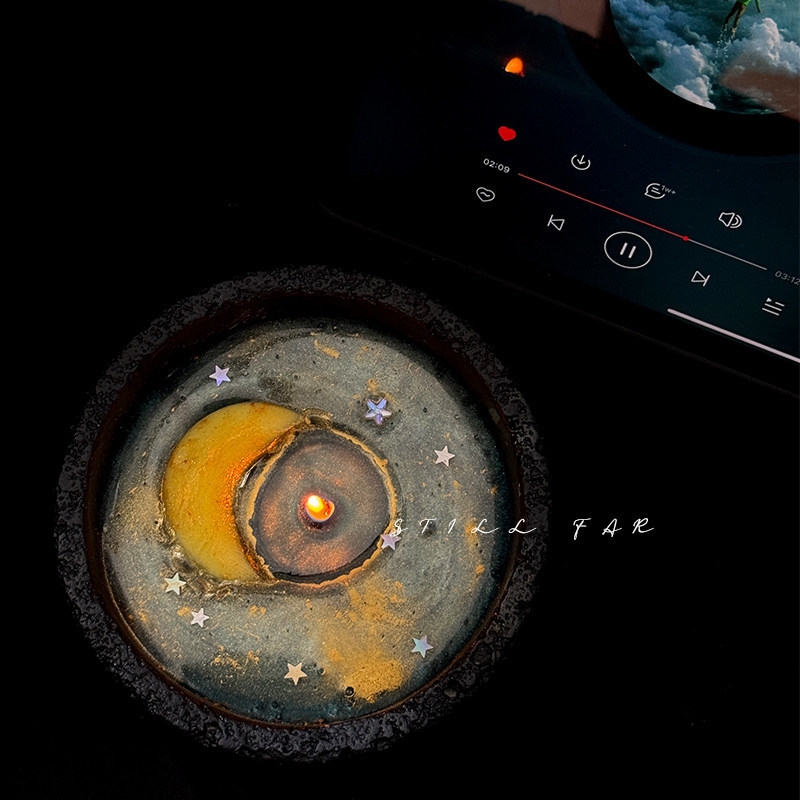 Melting Moon Scented Candle Ha - Holiday Candle Set ulasan dan harga