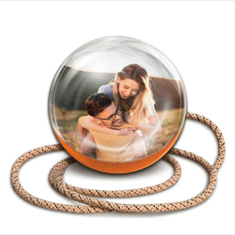 New Crystal Ball Decorative Ba - Snow Globe Musical ulasan dan harga