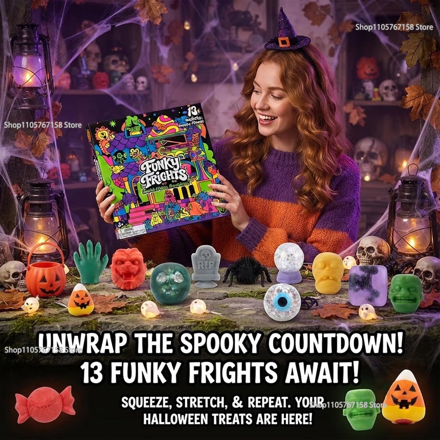 Halloween Advent Calendar,Spoo - Advent Calendar Gift ulasan dan harga