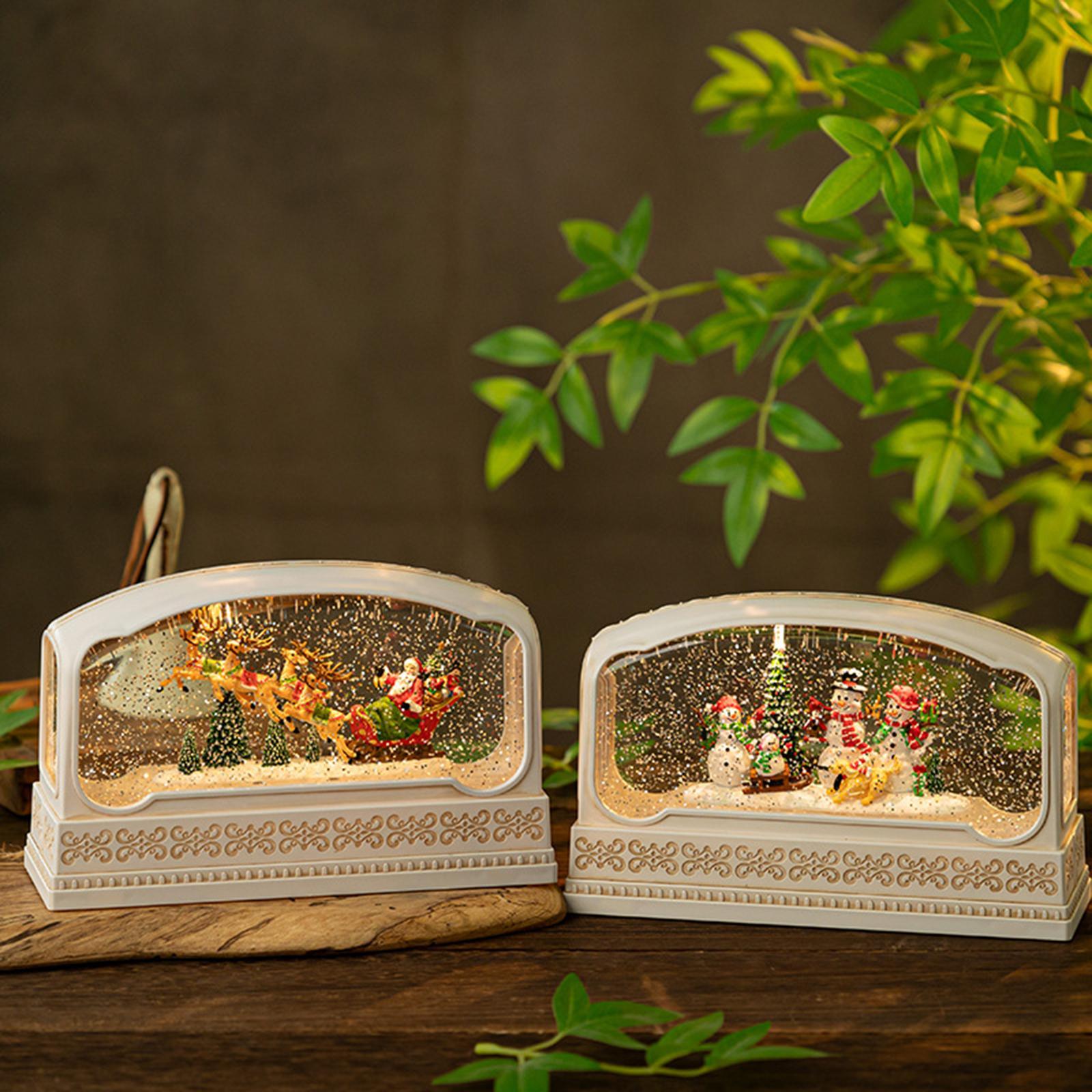 Lighted Christmas Snow Globe M - Snow Globe Musical ulasan dan harga