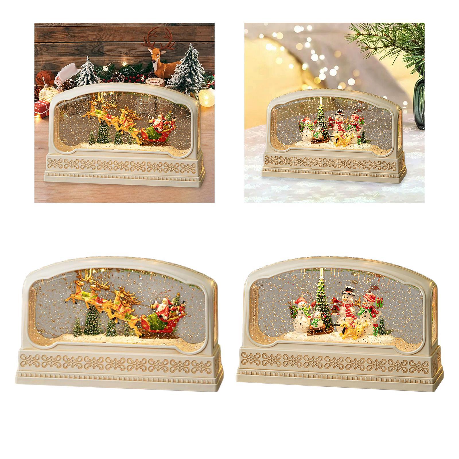 Lighted Christmas Snow Globe M - Snow Globe Musical ulasan dan harga