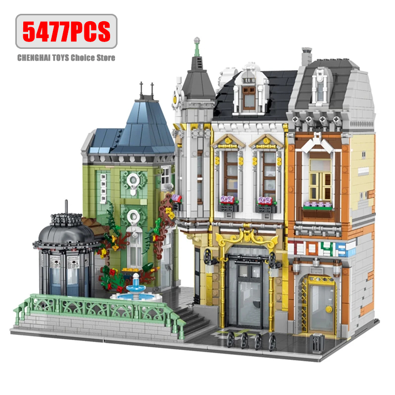 5477pcs URGE Street View Sets  - Lego Set City ulasan dan harga