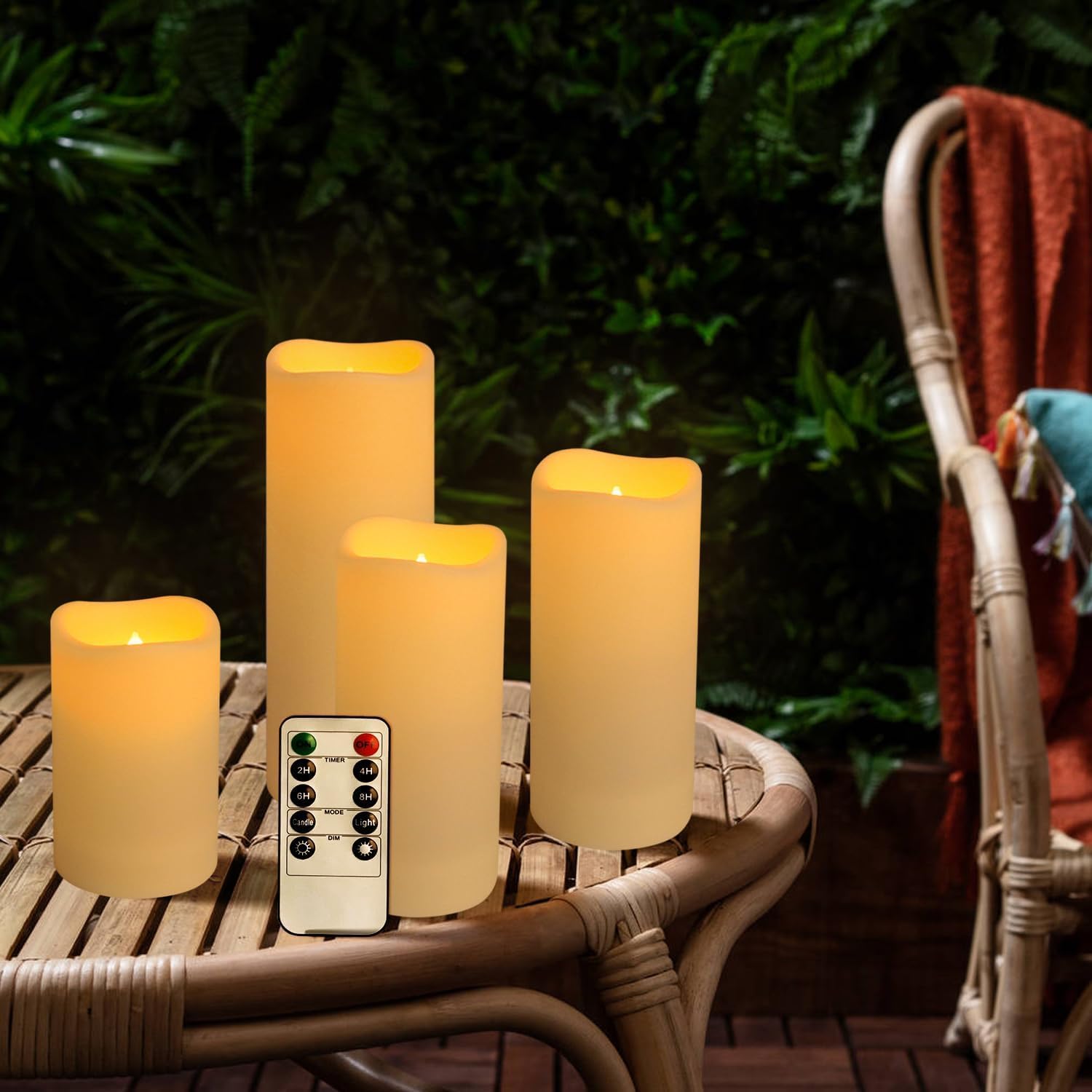 Set of 96 Waterproof Outdoor F - Holiday Candle Set ulasan dan harga